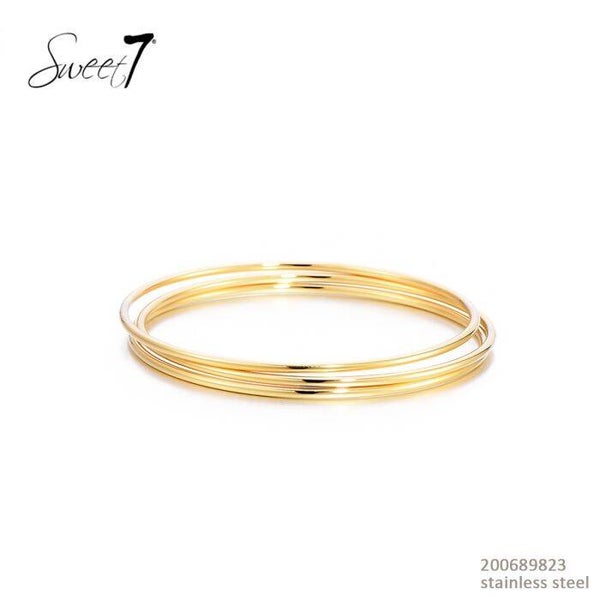 Sweet7 fijn steel armband
