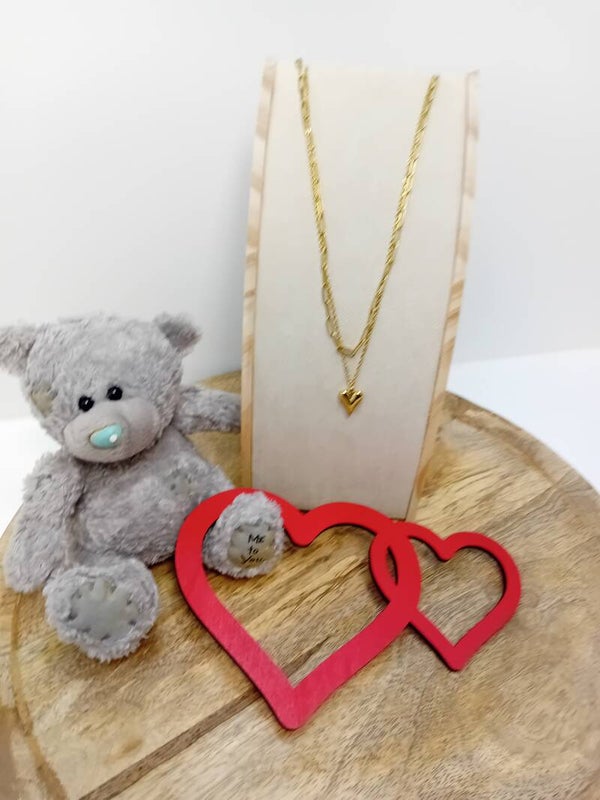 Roestvrij stalen dubbele ketting