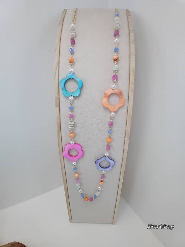 Zomerse ketting Nu voor 25 euro !