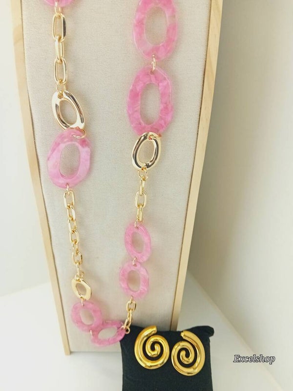 Sweet7 halsketting en oorbellen