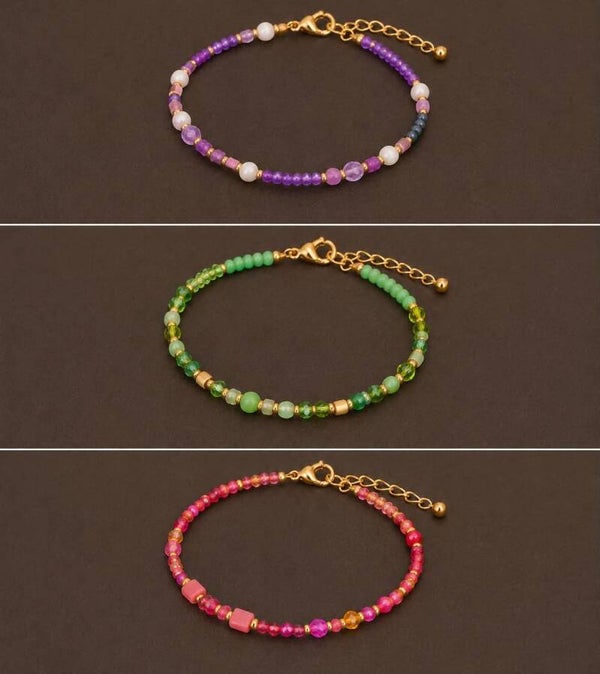 3 prachtige armbandjes