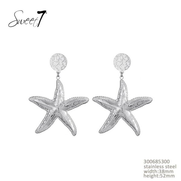 Sweet7 oorbellen zeester