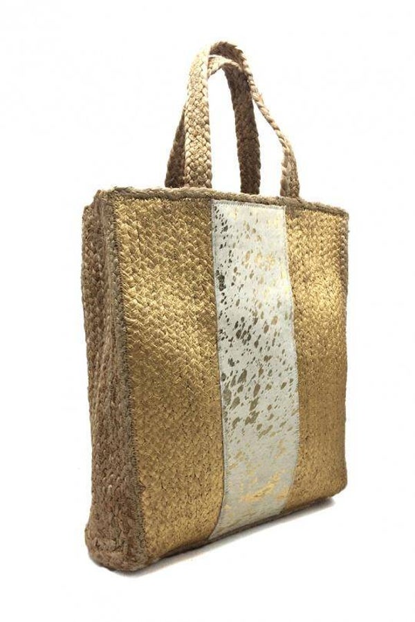 Indische jute handtas