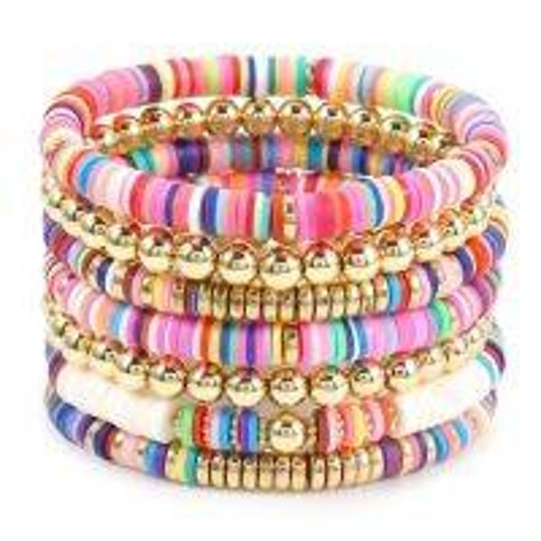 Armbandenset mulitcolor