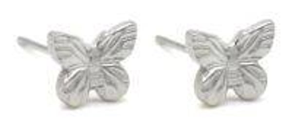 RVS vlinderstekers 8mm