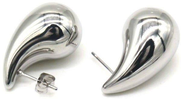 RVS waterdruppels ziverkleur