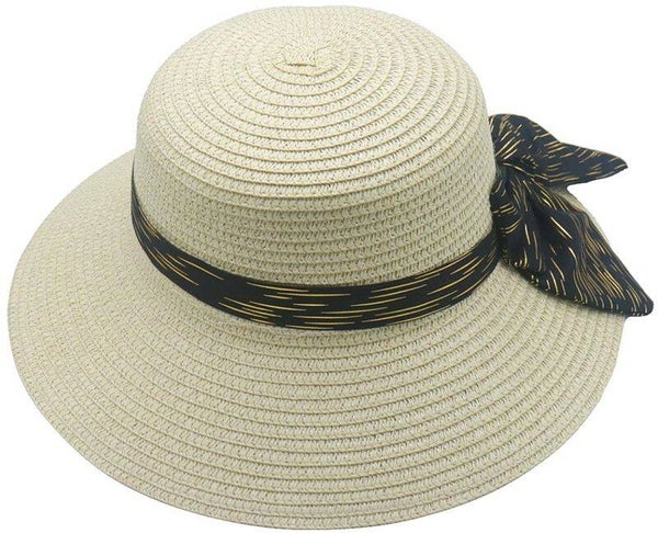 Zomerhoedjes roze, beige of bruin