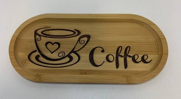 Bamboo onderzetter Excelshop by Barbera 22,5cm x 10,5cm