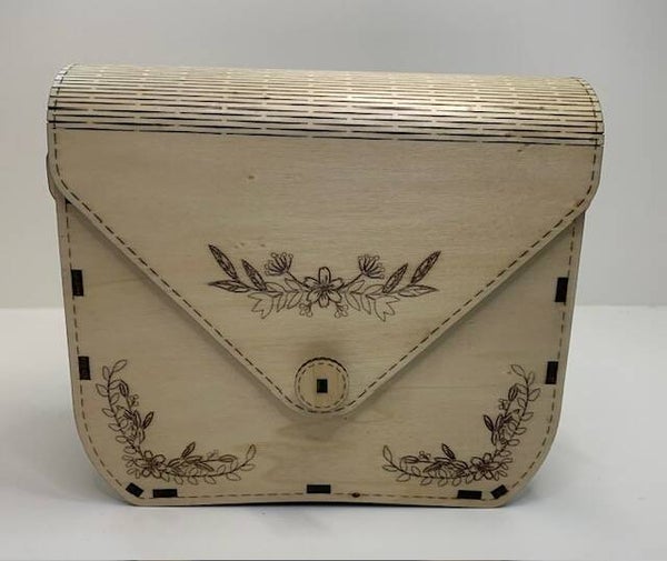 Houten speciale Handtas Excelshop by Barbera