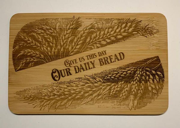 Bamboo 'Dagelijks brood' Excelshop by Barbera 22cm x 14cm