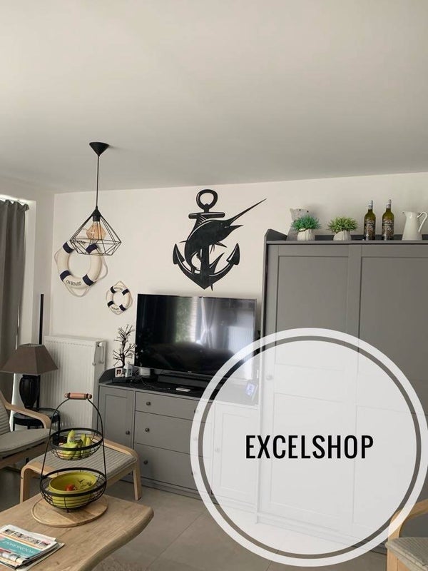 Zwaardvis met anker ⚓️