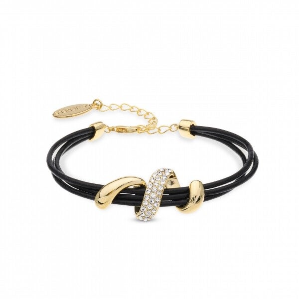 BeJewels armband A366 Leder