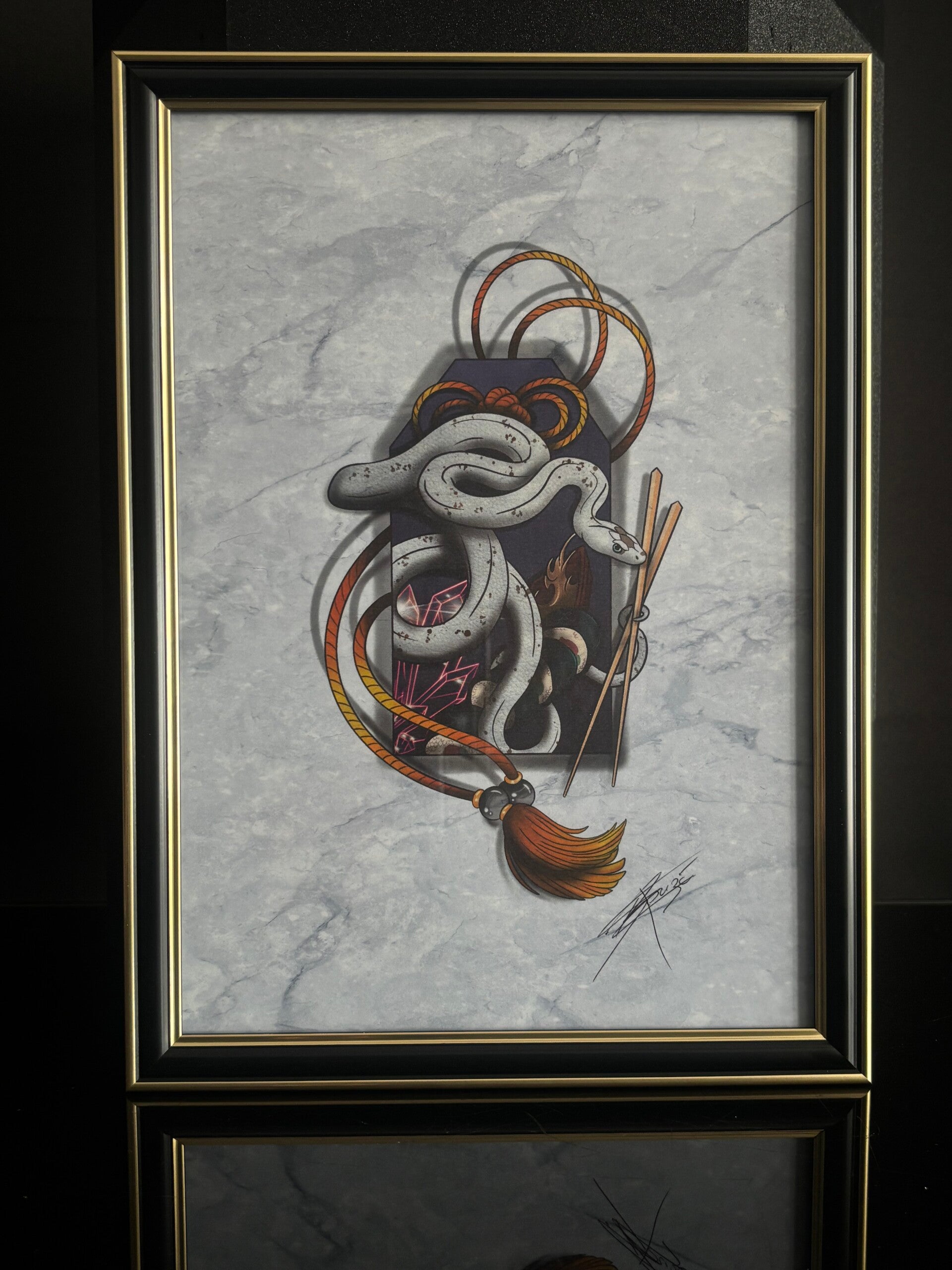 Tableau REPTILUXE Sushi