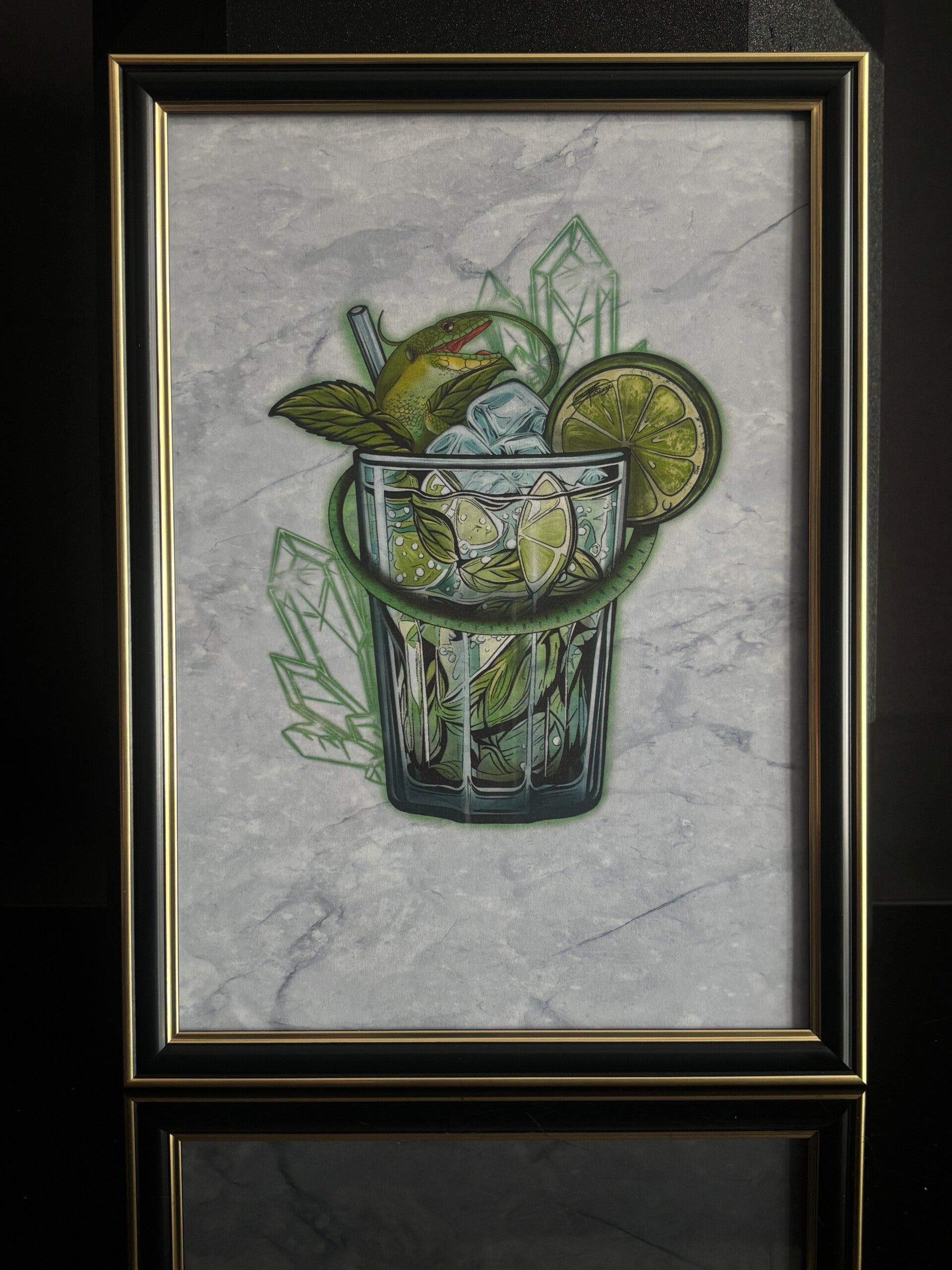 Tableau REPTILUXE Mojito