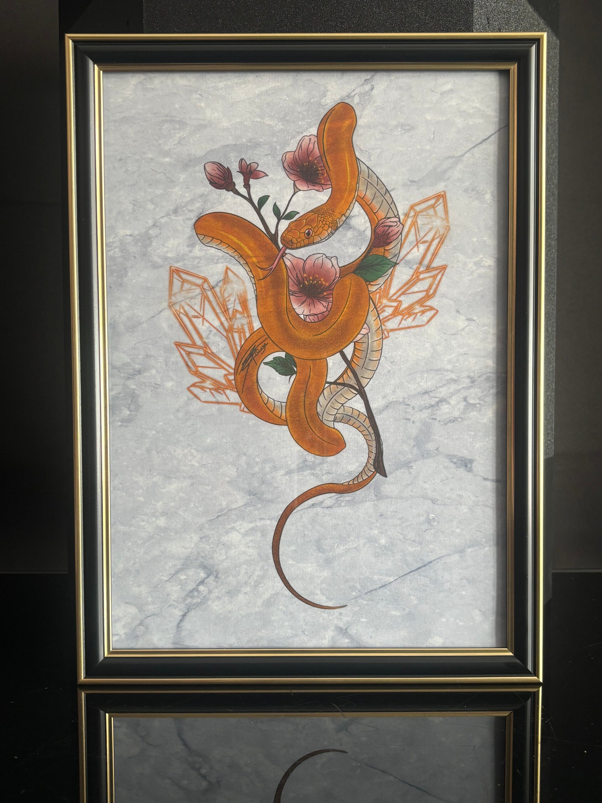 Tableau REPTILUXE Sakura