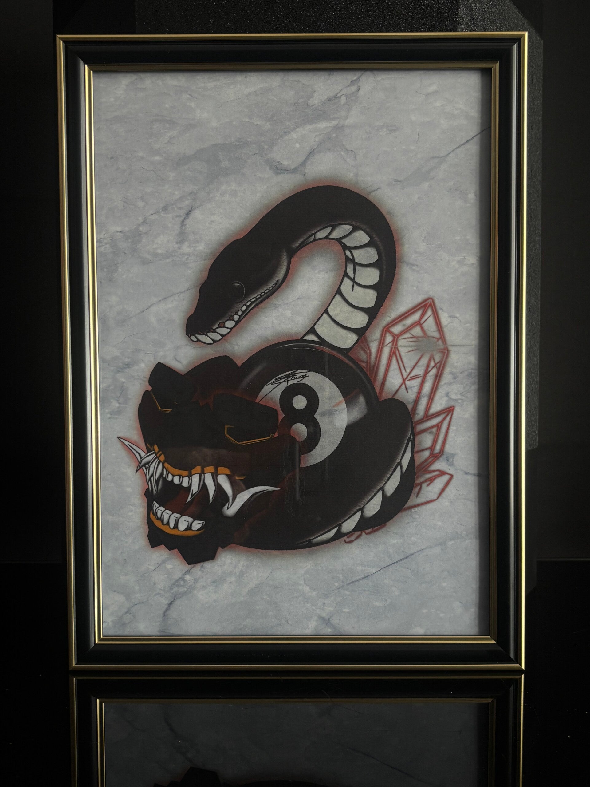 Tableau REPTILUXE Akuma