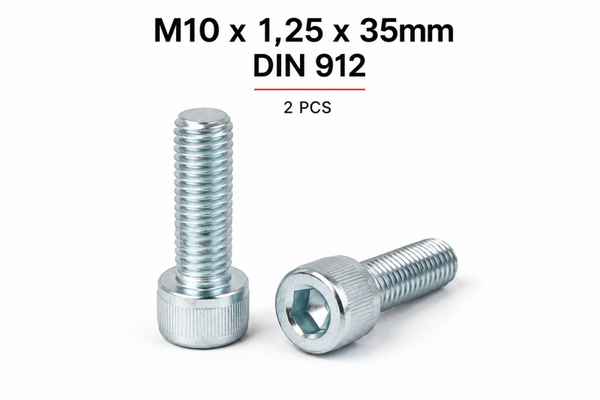 Steering hub axle bolt and rings (complete kit)