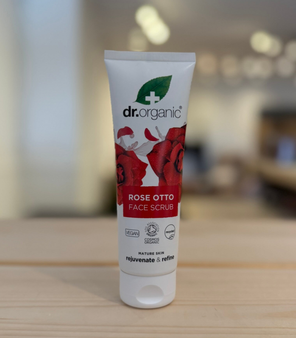 Dr Organic - Rose Face Scrub