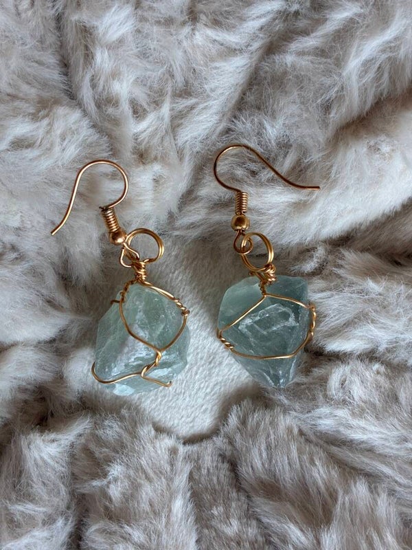 Gemstone Earring