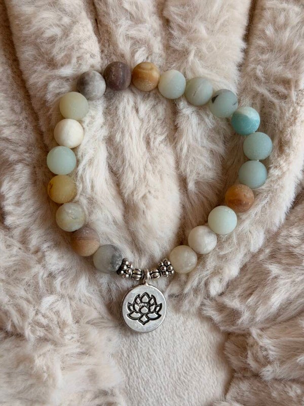 Gemstone beads bracelet