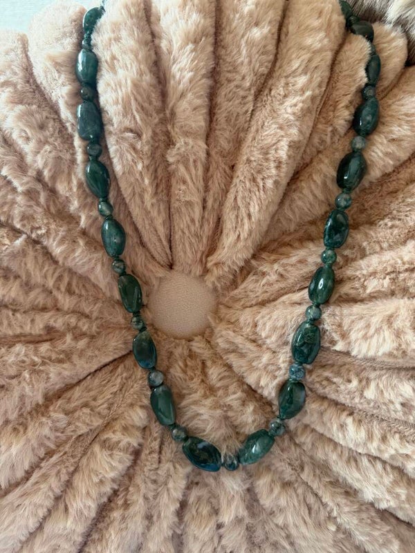 Moss Agate Necklace