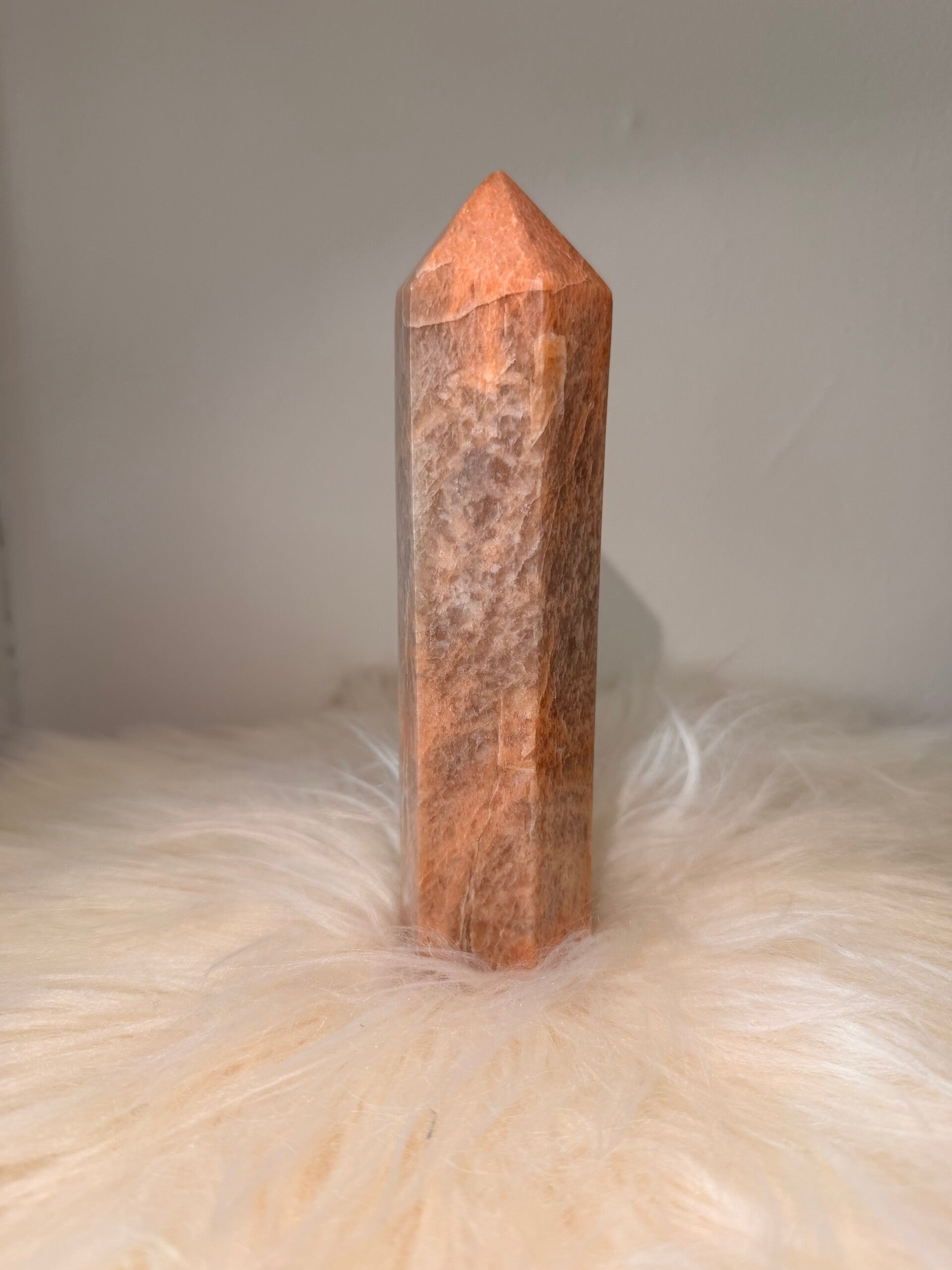 Peach moonstone