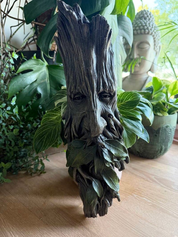 Green Man Wall Plaque
