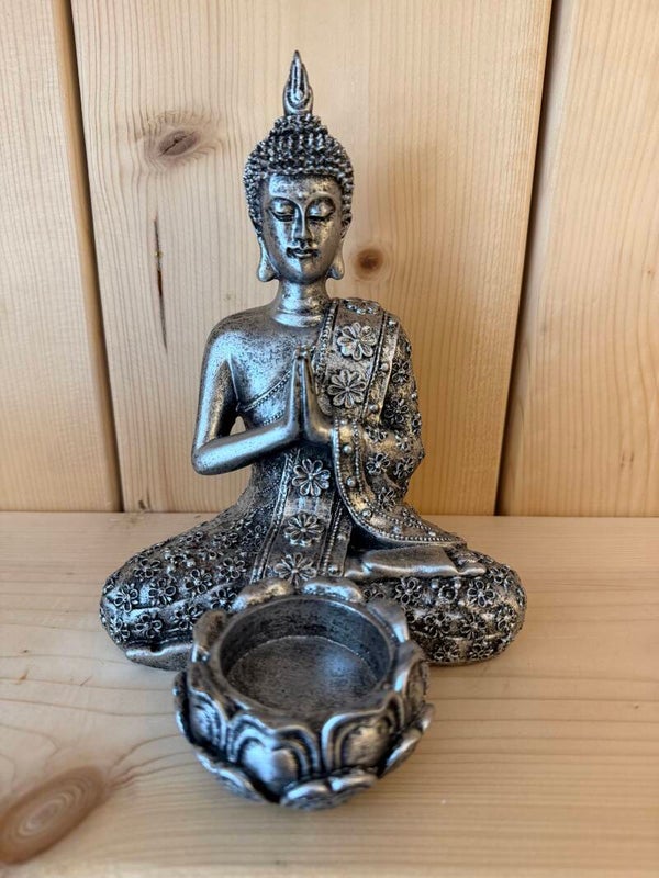 Buddha tea light holder
