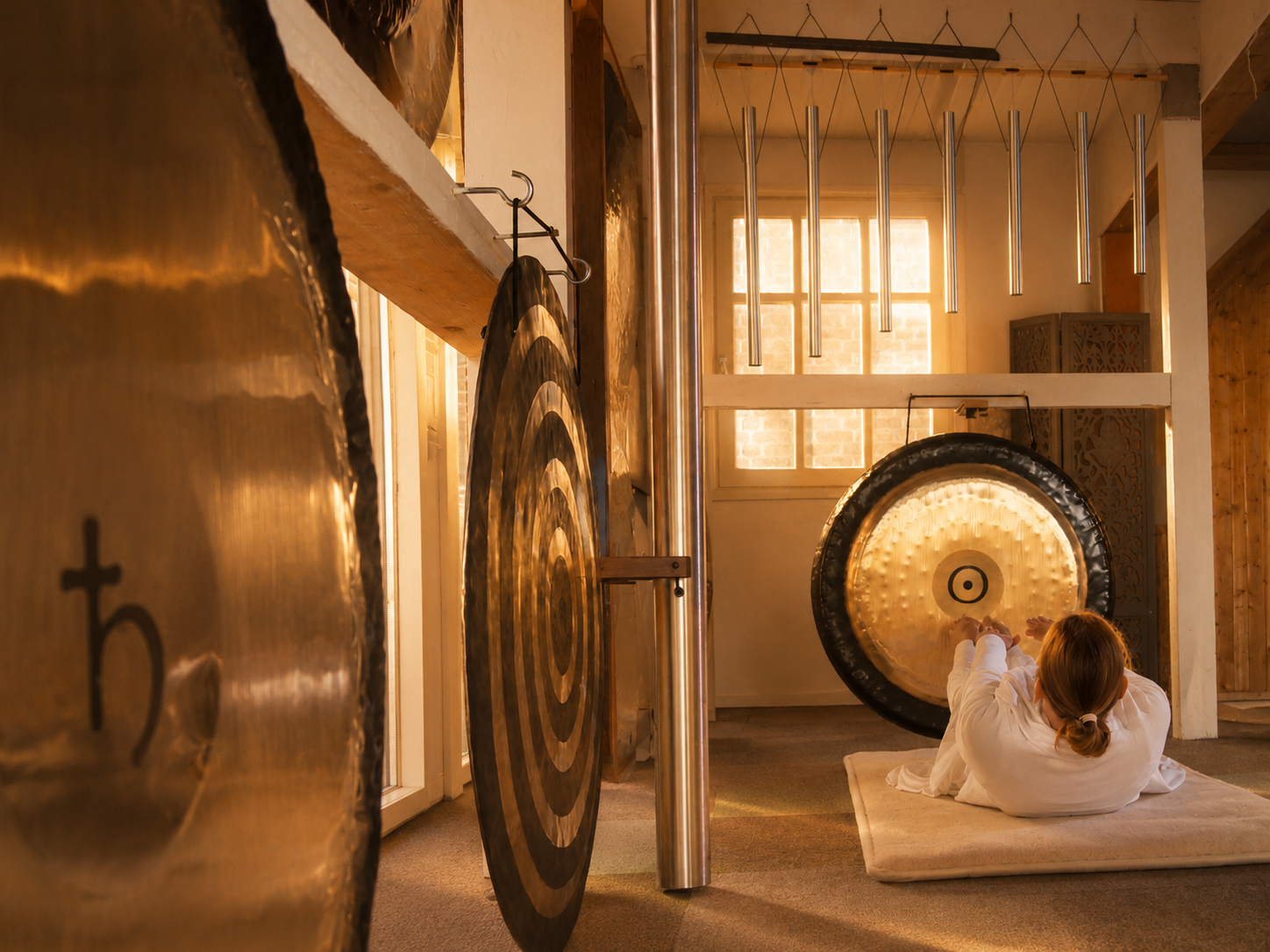 Kundalini Yoga met live gongs in Lith