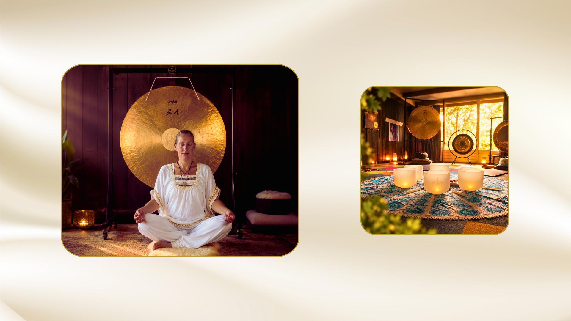 Kundalini Yoga Docent tijdens meditatie bij Kundalini Yoga Sat Nam