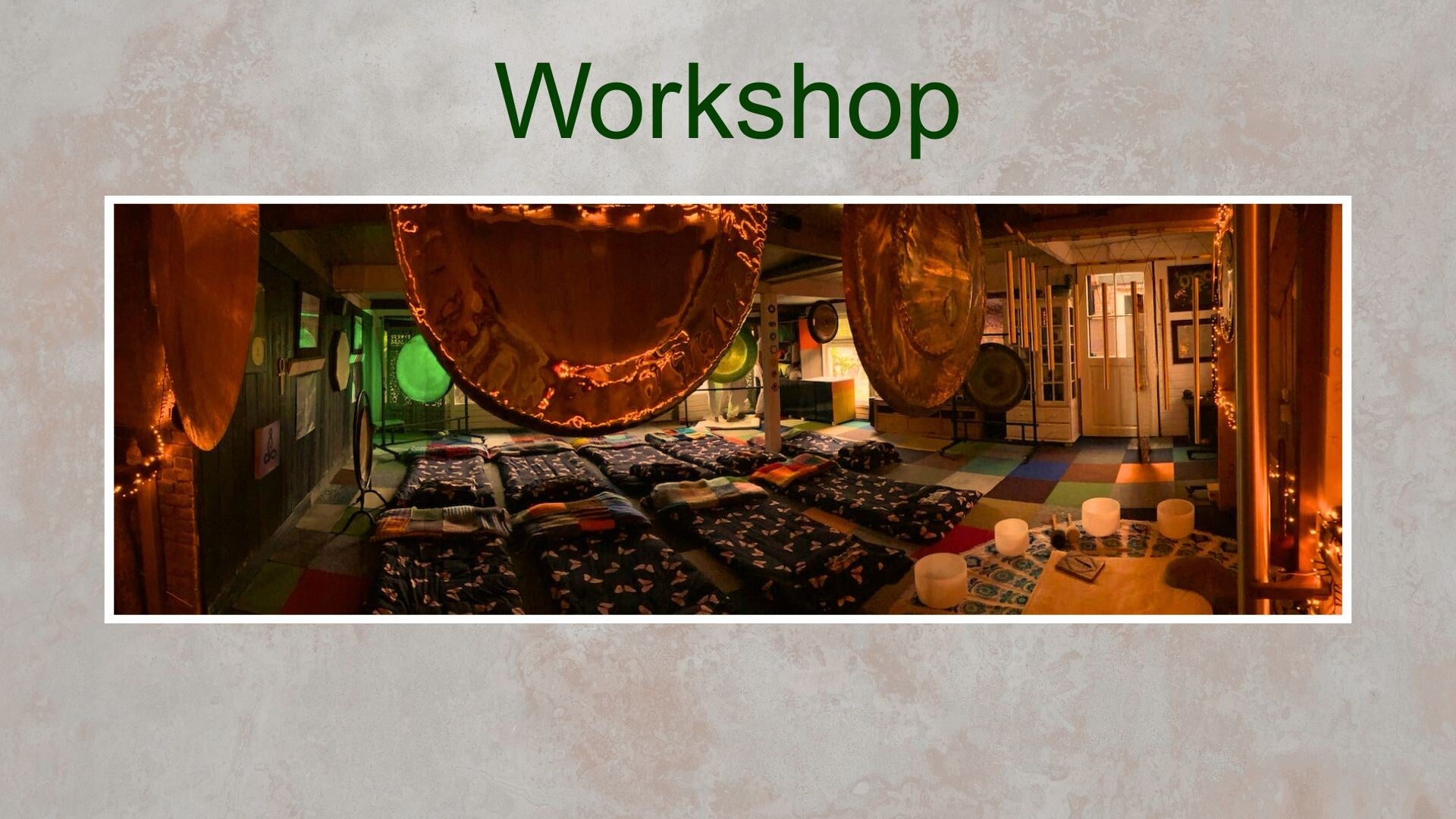 Mei 2026 Sound Healing Workshop in regio Dan Bosch en Oss.