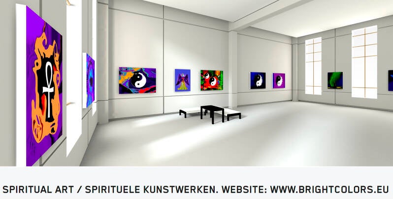 Digtitale kunst galerie van mixed media kunstenaar Ron Malestein.