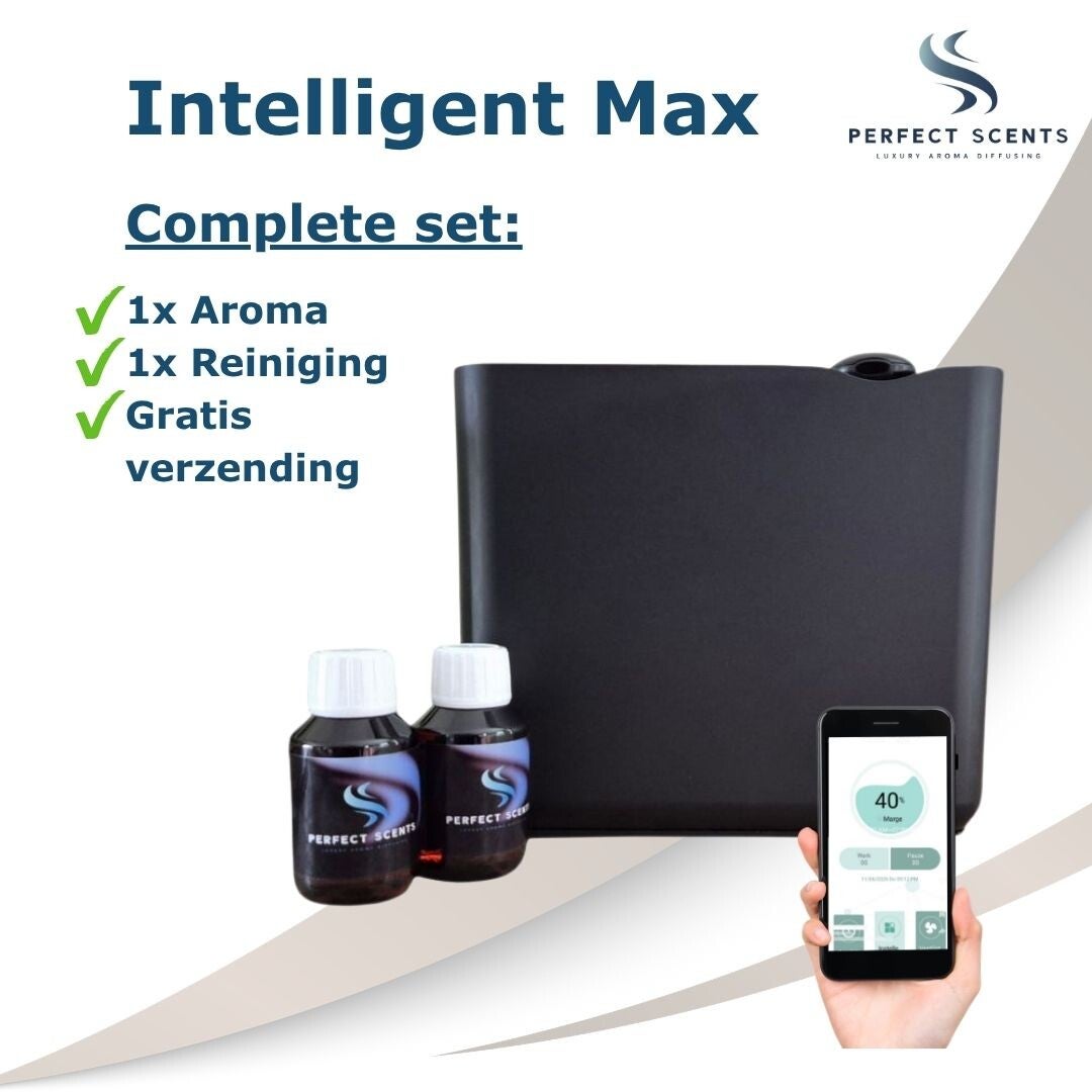 Intelligent Max pakket - tot 200 m² - Zwart