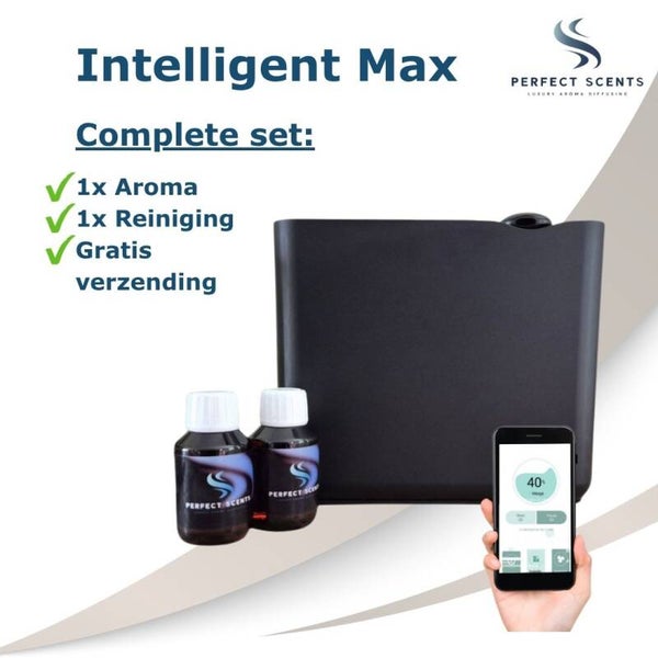 Intelligent Max pakket - tot 200 m² - Zwart