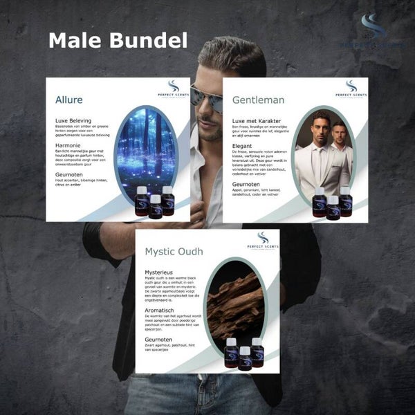 Male - Bundel - 3 Geuren