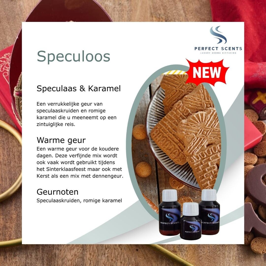 Speculoos = Sinterklaas geur