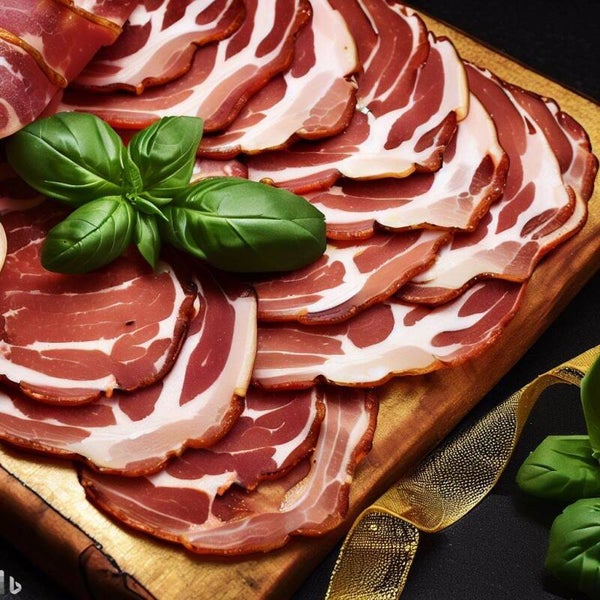 Planche de pancetta