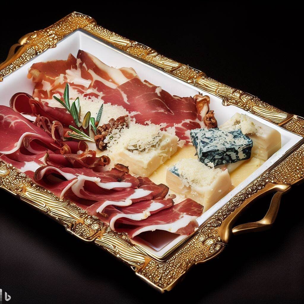 Mélanges de charcuteries et fromages