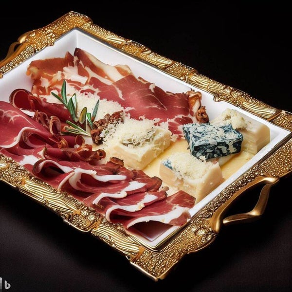 Mélanges de charcuteries et fromages