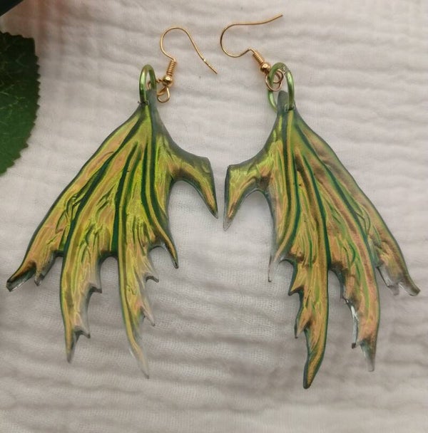 Dragonwing earrings