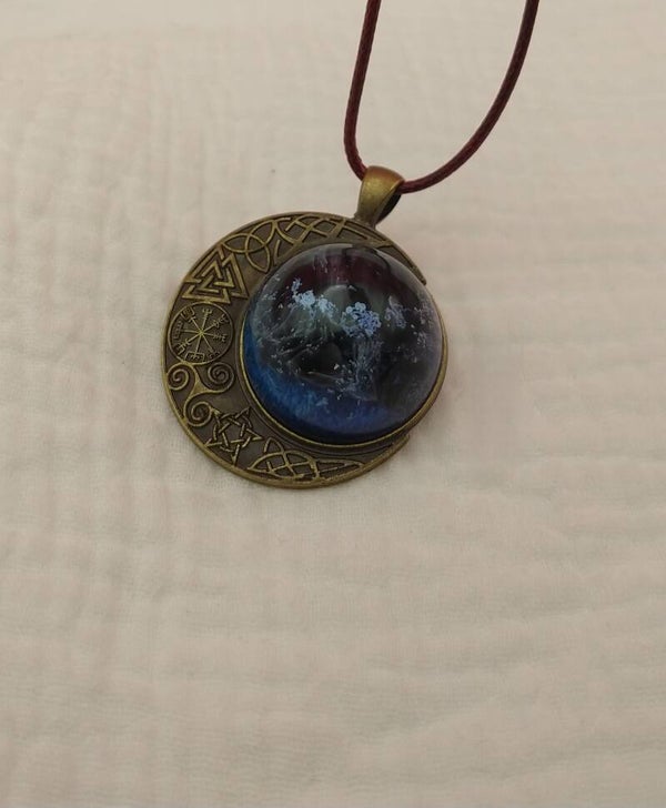 Mysterious Night Moon