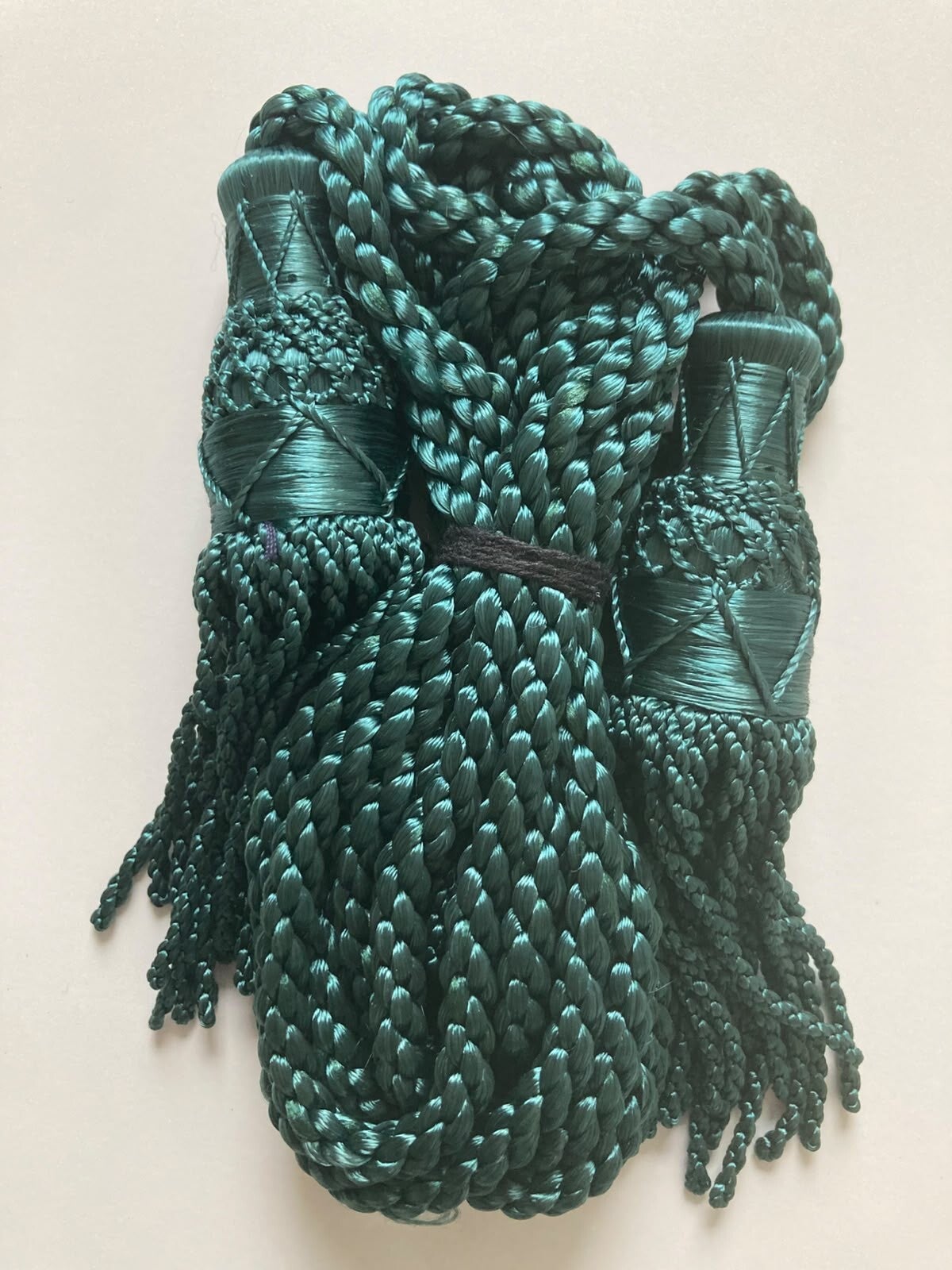 Green Silk Bagpipe Cords