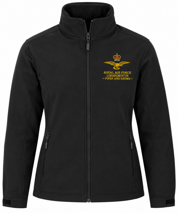 RAF Lossiemouth Pipes and Drums Pro Softshell (Female)