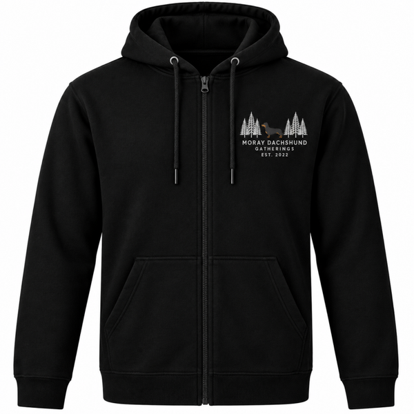 Moray Dachshund Pro Zipped Hoodie