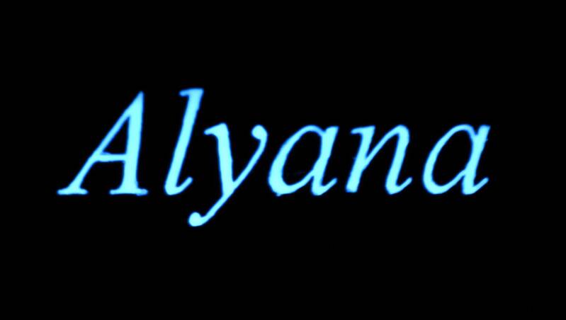 Fractal wooden text signs (Alyana &amp; Mila Noé) - O.M.S. Art and Creations