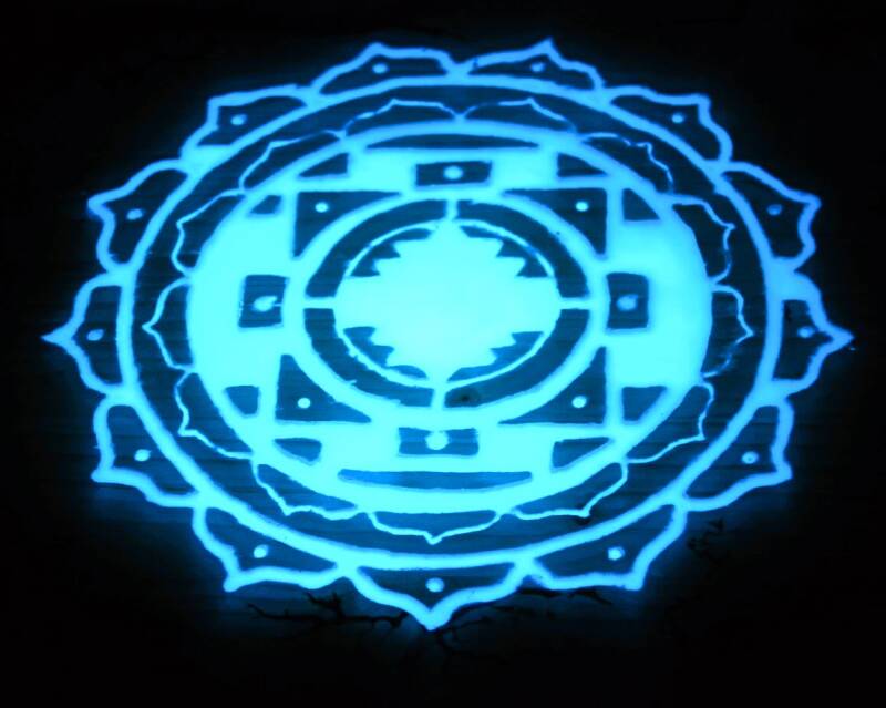 Fractal little table (custom made) - O.M.S. Art and Creations