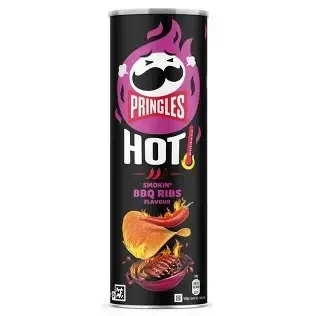 Pringles HOT Smokin' BBQ Ribs