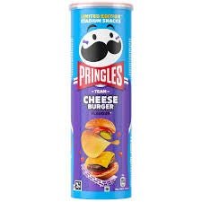 Pringles Cheese burger flavour