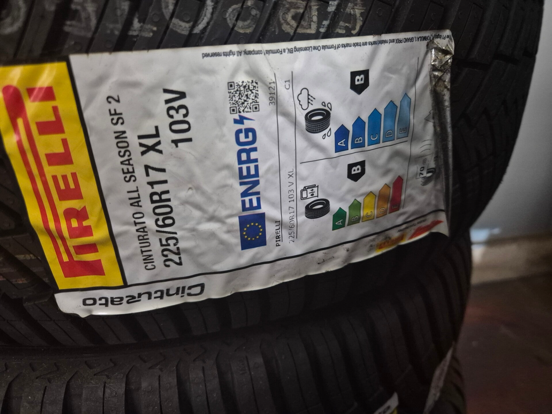 225/60R17 XL 103V CINTURATO ALL SEASON SF2 PIRELLI