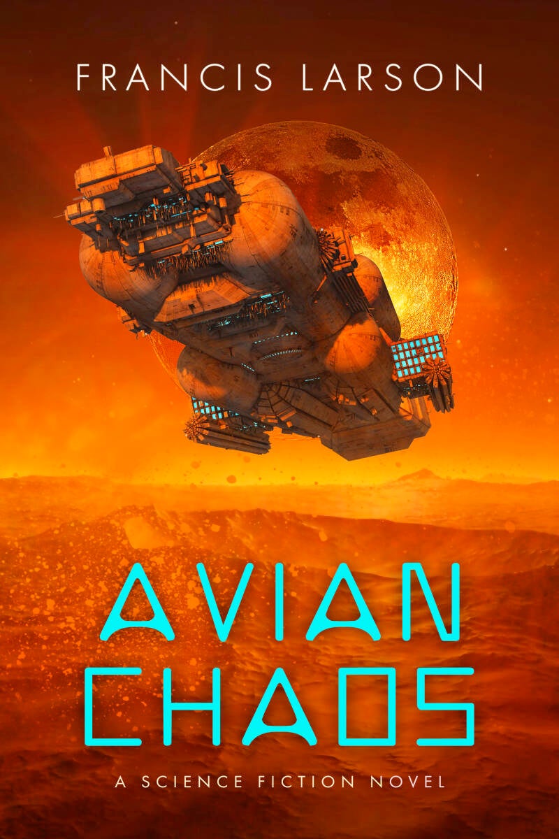 science fiction premade book cover with a spaceship